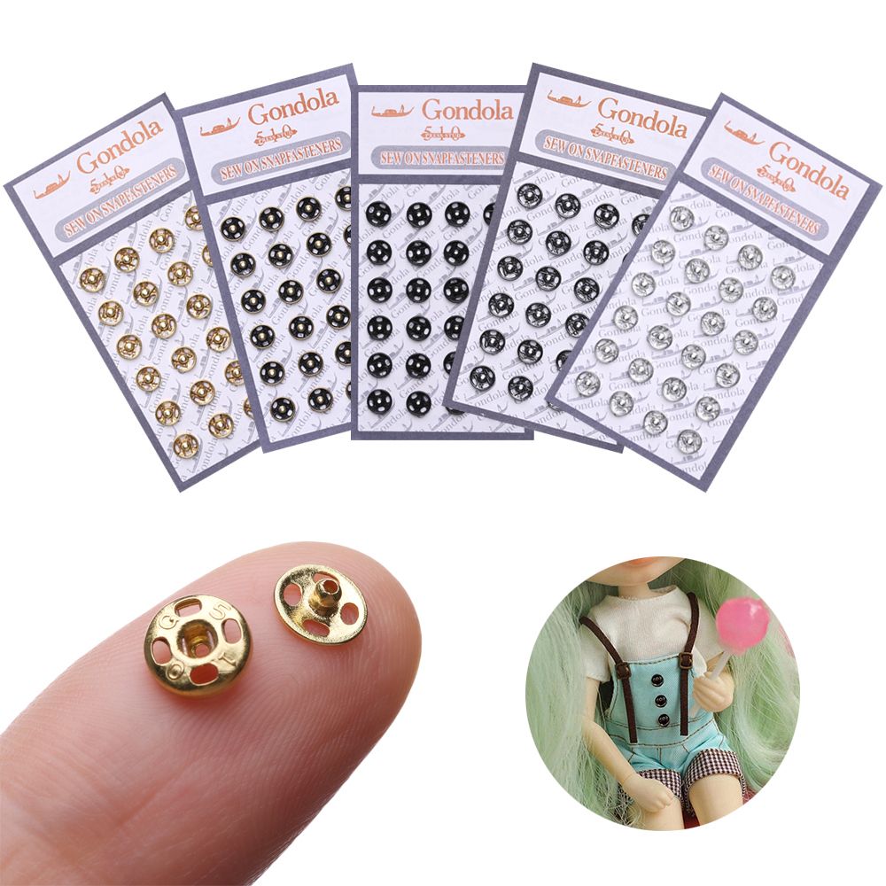 Snap Fastener Setter - Hebillas de Metal para manualidades, Mini