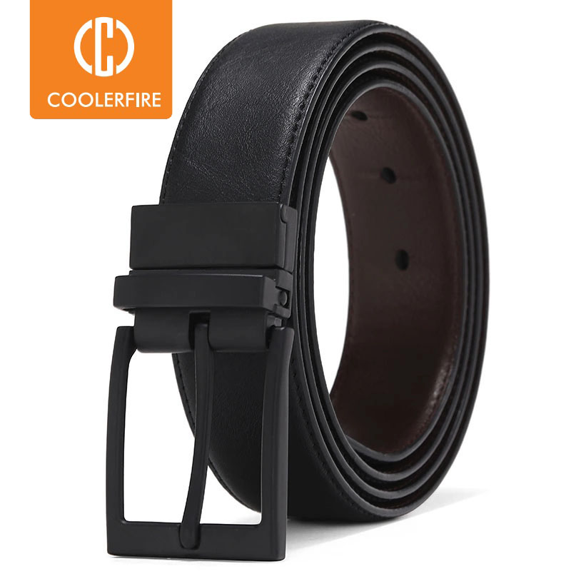 Leather Works Belt - Cinturón de Vestir para Hombre, Cinturón