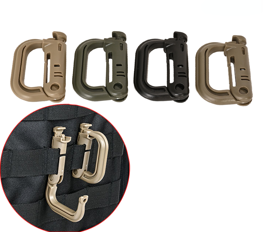 Snap Fastener Setter - Anillo de bloqueo táctico D, 2
