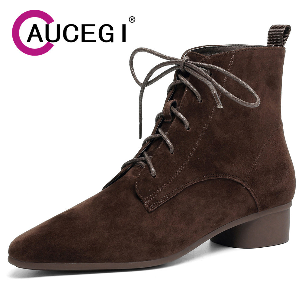 Leatherwork Manual - Botines de Ante Sencillos para Mujer