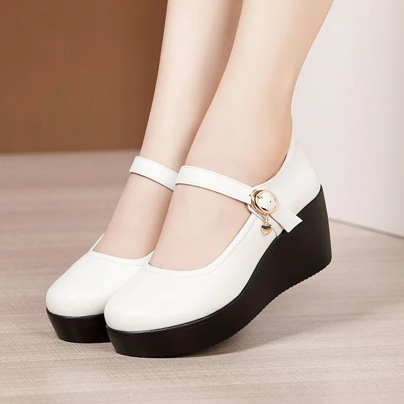 6cm tamaño pequeño 32-43 Vinta - Leather Work Women Shoes reseña y precio