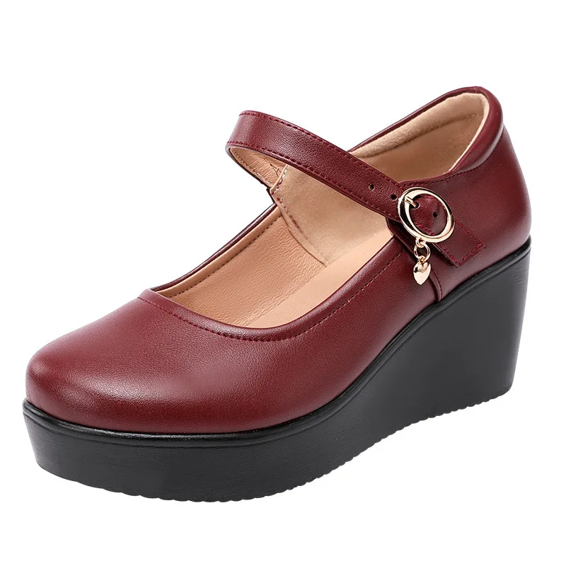 6cm tamaño pequeño 32-43 Vinta - Leather Work Women Shoes reseña y precio