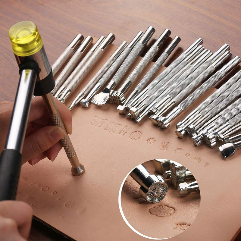 Juego de 20 Herramientas para  - Leatherwork Embossing reseña y precio