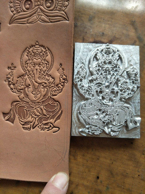 Molde de Grabado en Cuero con  - Leatherwork Embossing reseña y precio