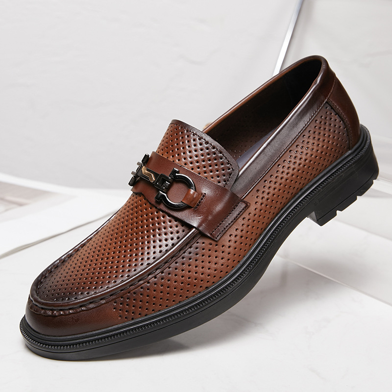 Zapatos de trabajo de verano p - Leather Work Outfit reseña y precio