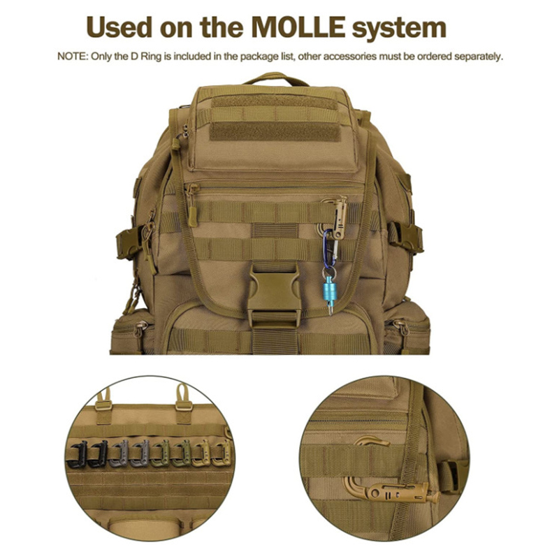 Mosquetón Grimloc Molle, anill - Snap Fastener Setter reseña y precio