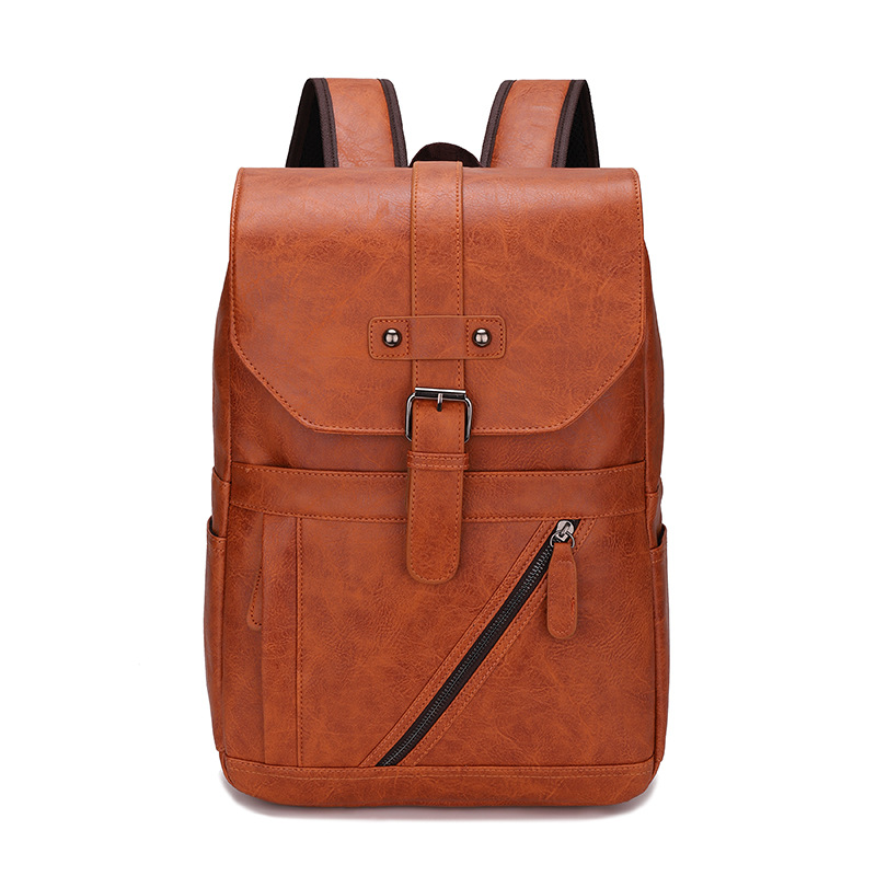 Mochila de Cuero Estampada de  - Leather Work Rucksack Mens reseña y precio