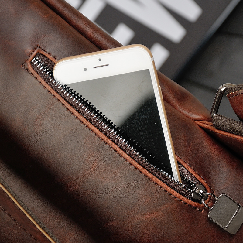Mochila GOYN de cuero Vintage  - Leather Work Rucksack Mens reseña y precio
