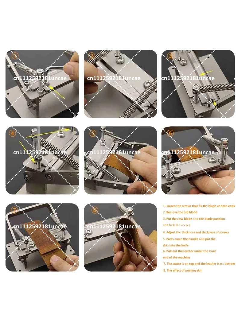 Máquina Manual para Desbastar  - Leatherwork Manual reseña y precio