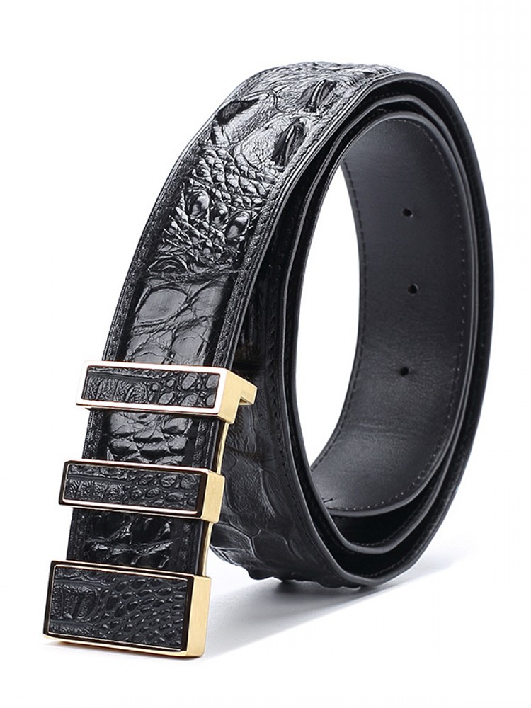 Cinturón de piel auténtica de  - Leather Works Belt reseña y precio