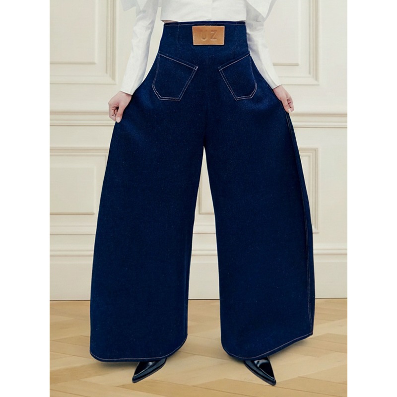 Tedka Vintage Blue Jeans de mu - Leather Work Jeans reseña y precio
