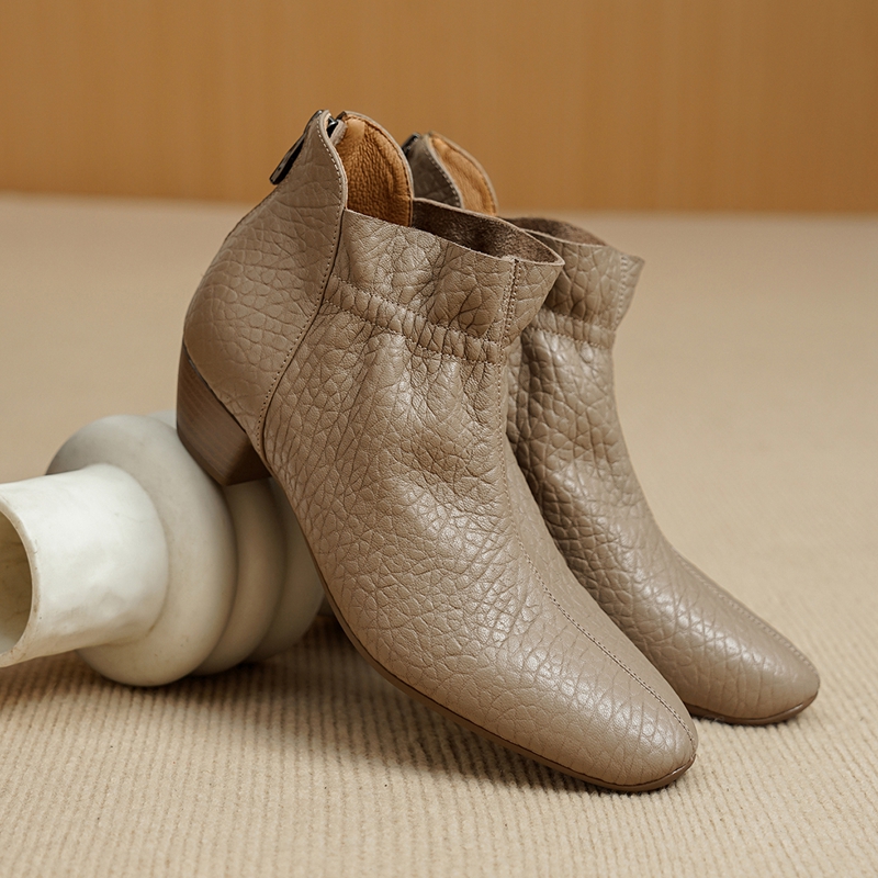 2027 Nuevas Botas para Mujer d - Leather Work Women Shoes reseña y precio