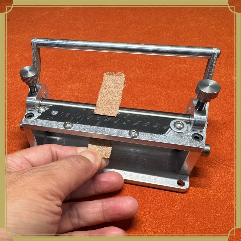 Máquina manual de rebajado de  - Leather Works Belt reseña y precio