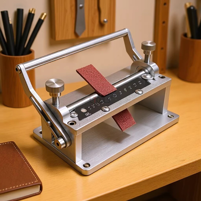 Máquina manual de rebajado de  - Leather Works Belt reseña y precio