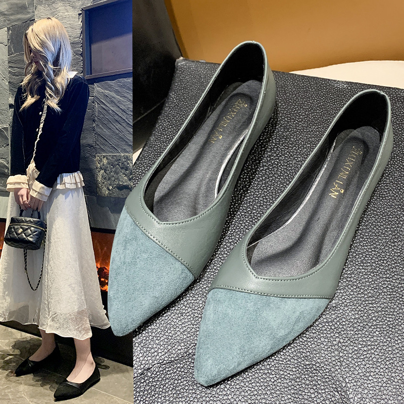 Zapatos planos de cuero negro  - Leather Work Women Shoes reseña y precio