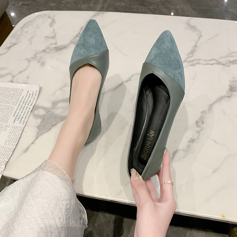 Zapatos planos de cuero negro  - Leather Work Women Shoes reseña y precio
