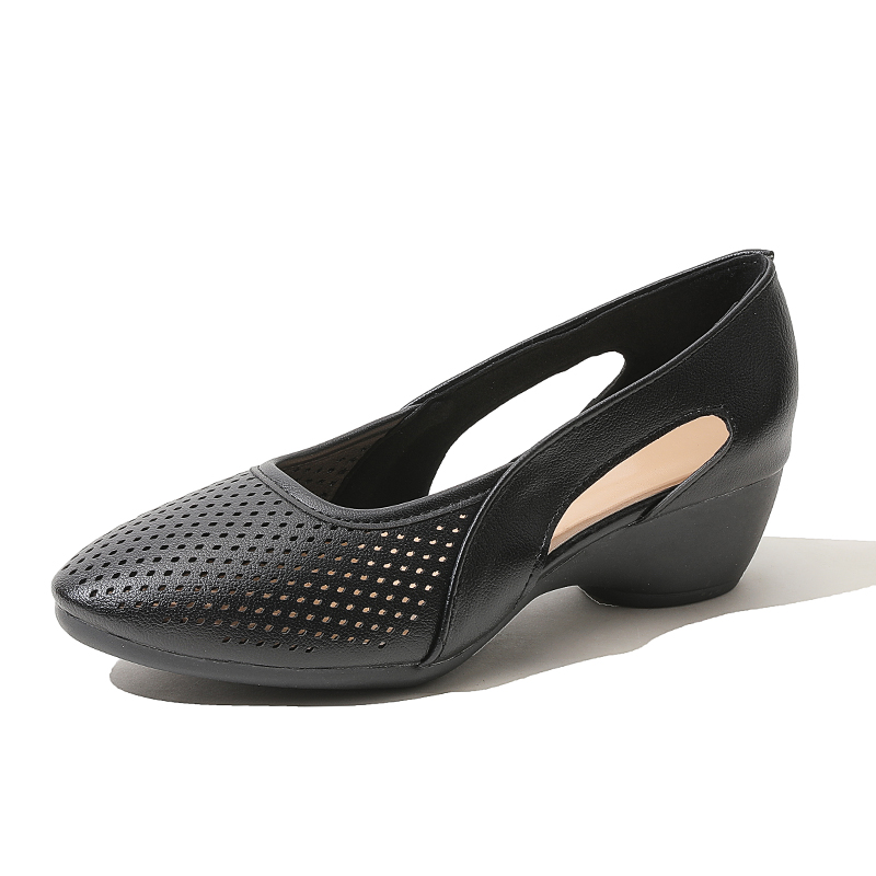 Zapatos de Cuña para Mujer San - Leather Work Outfit reseña y precio