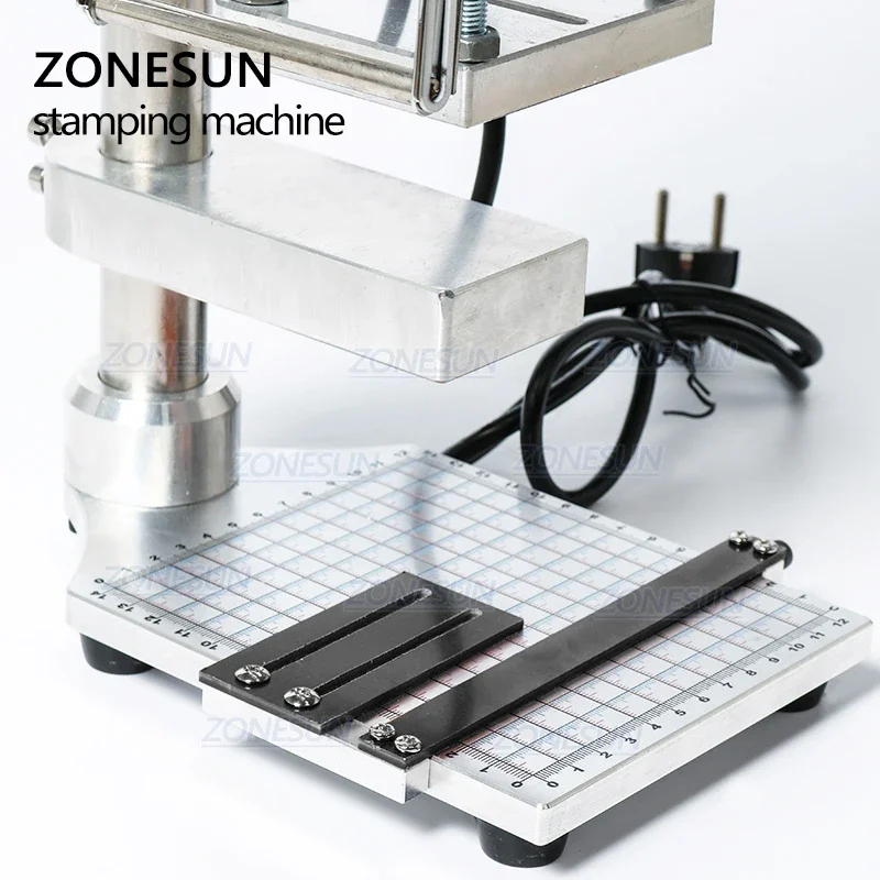 ZONESUN-máquina de estampación - Leatherwork Manual reseña y precio