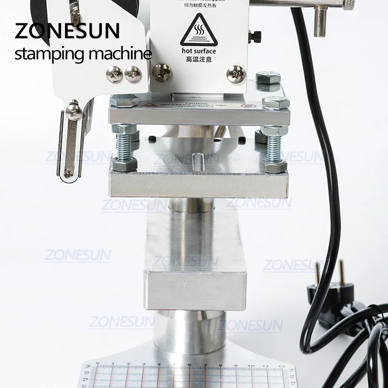 ZONESUN-máquina de estampación - Leatherwork Manual reseña y precio