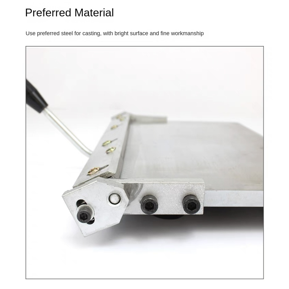 Stainless Steel Manual Folding - Leatherwork Manual reseña y precio