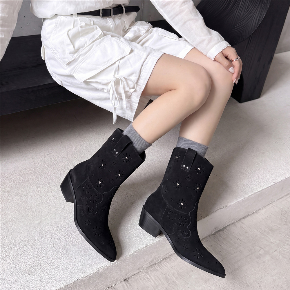 MILI-MIYA 2026 Botines Vaquero - Leather Work Outfit reseña y precio